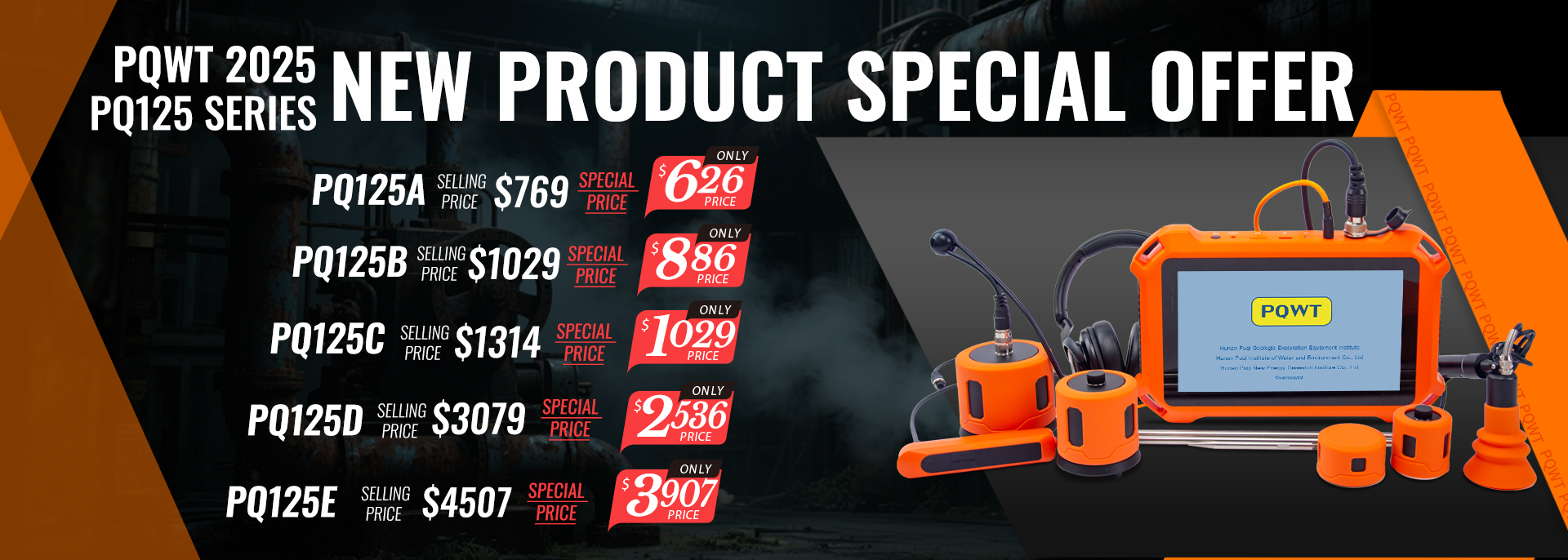 Jakość Detektor nieszczelności wodociągu fabryka