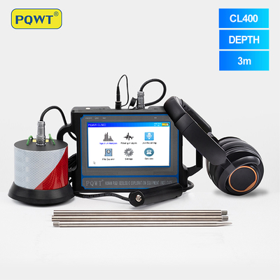 PQWT CL400 Wykrywacz dźwięku wycieku wody Głębokość maszyny Technologia widma 4M