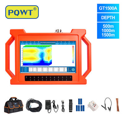 Jakość  PQWT-GT1500A multi channel auto analysis long range water detection equipment deep underground water detector fabryka