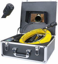 Jakość  145° Angle Drain Sewer Pipe Inspection Camera 7inch High Accurate fabryka