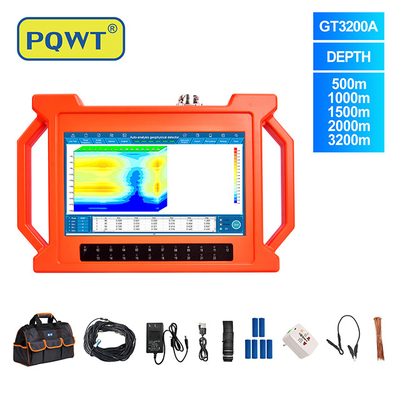 PQWT-GT3200A NOWY Przenośny instrument wykrywający głębokość wody podziemnej Wododny detektor Woda podziemna