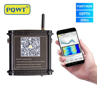 PQWT M200 Woda Detektor urządzenie do wykrywania wody Telefon komórkowy Podziemny detektor wody Sprzęt do poszukiwania wody