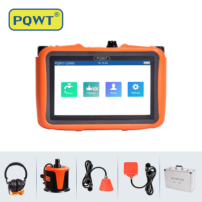 Pqwt-L5000 Multi Sensors 5m Głębokość Wodociąg Wodny Detektor Wycieków Do Wewnętrznych Zewnętrznych