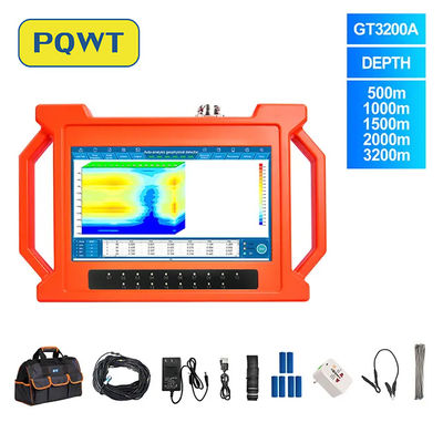 PQWT-GT3200A NOWY Przenośny instrument wykrywający głębokość wody podziemnej Wododny detektor Woda podziemna