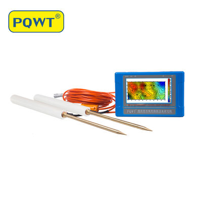 PQWT TC300 Underground Water Detector with 300m Depth LCD Touch Screen and Rechargeable Lithium Battery for Geophysical Survey