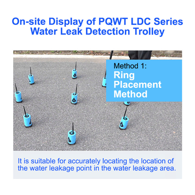 10M Smart Ball Water Leak Detection Trolley PQWT LDC 9m Głębokość