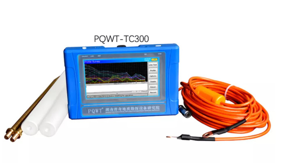 Podziemny wykrywacz wody TC300 PQWT Pełne automatyczne mapowanie 300M