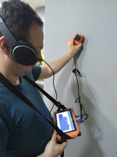 Detektor przecieku wody Pqwt Wodociąg czujnik przecieku wody Około 2W mocy wejściowej 6